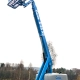 Genie S-65XC primærbommen hevet