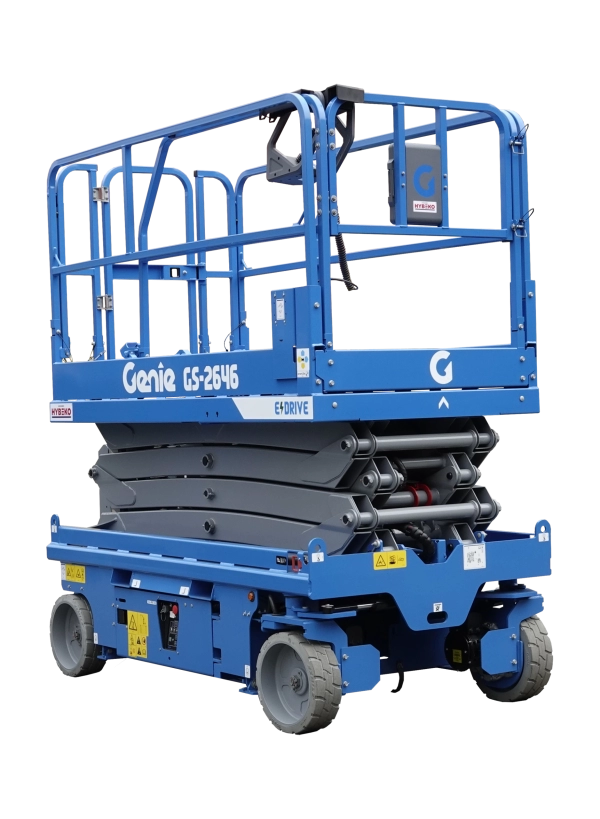 GS-2646 batteridreven sakselift med E-drive
