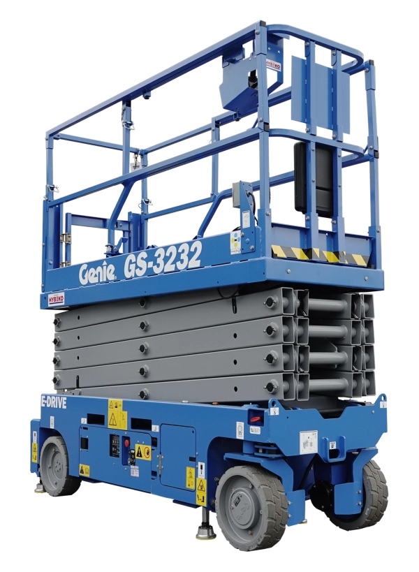 Genie GS-3232-Sakselift-E-Drive med senket plattform