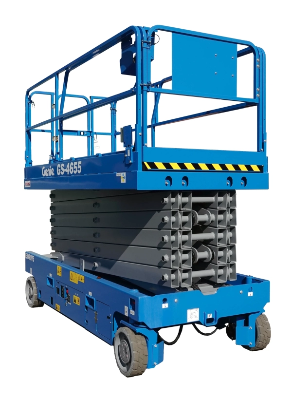Genie GS-4655 Sakselift E-Drive med nedsenket plattform