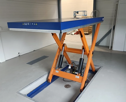 Løftebord materialløftere