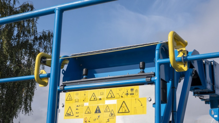 S-8J Trax Genie lift Guard med kontaktalarm S-8J Trax Genie lift Guard med kontaktalarm