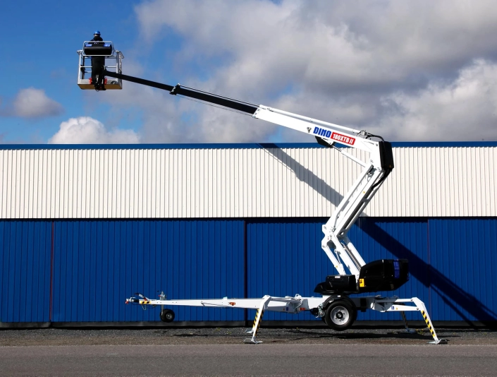 DINO180XTB II kurv rotasjon og rekkevidde