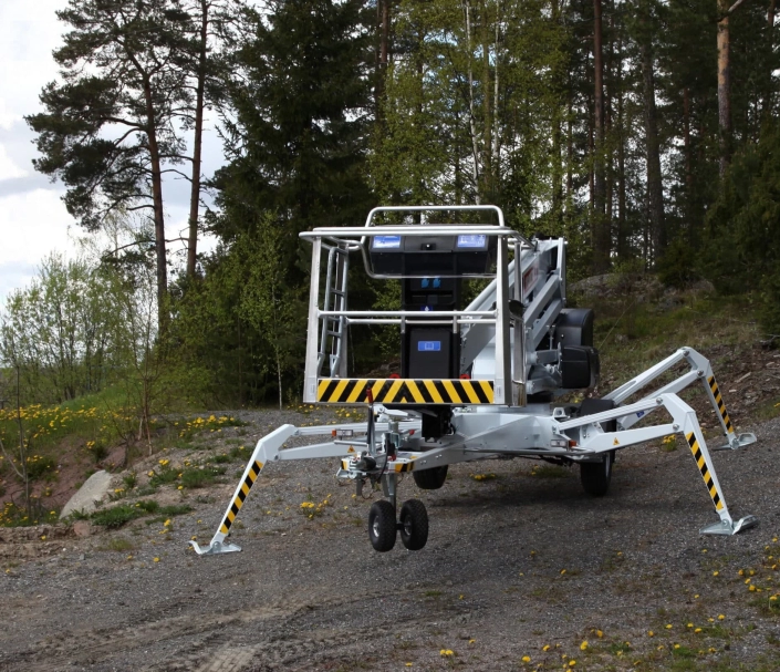 DINO180XTB II nivellering støtteben