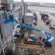 Genie S-85XC E exstended to mann i kurven sveising