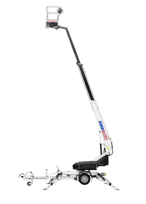 DINO 120TL-B tilhengermontert lift uten bakgrunn