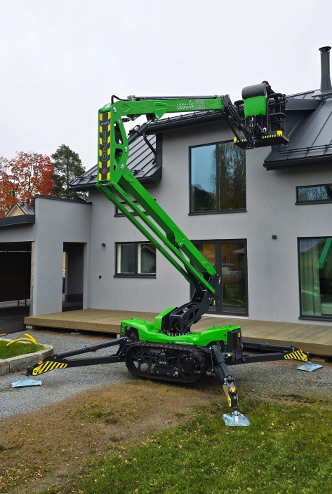 Leguan 170 arbeid på hus